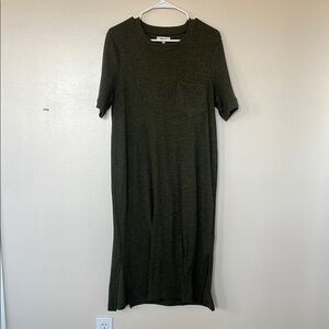 Madewell Olive Green  Dress